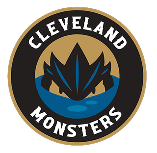 A cleveland monsters logo is shown.